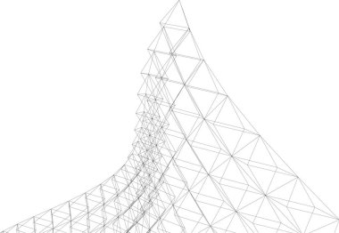 soyut mimari duvar kağıdı, dijital arkaplan