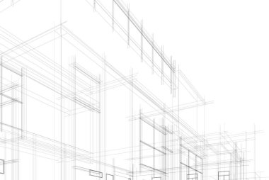 soyut mimari duvar kağıdı, dijital arkaplan