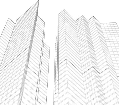 soyut mimari duvar kağıdı, dijital arkaplan