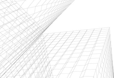 soyut mimari duvar kağıdı, dijital arkaplan