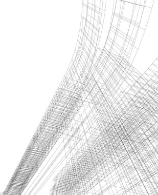 soyut mimari duvar kağıdı, dijital arkaplan