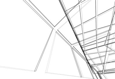 soyut mimari duvar kağıdı, dijital arkaplan