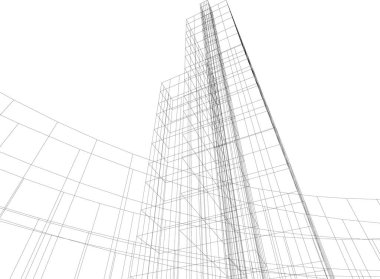 soyut mimari duvar kağıdı, dijital arkaplan