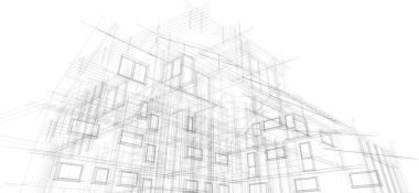 soyut mimari duvar kağıdı, dijital arkaplan