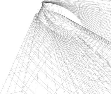 soyut mimari duvar kağıdı, dijital arkaplan