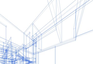 soyut mimari duvar kağıdı, dijital arkaplan