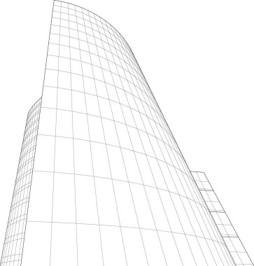 soyut mimari duvar kağıdı, dijital arkaplan