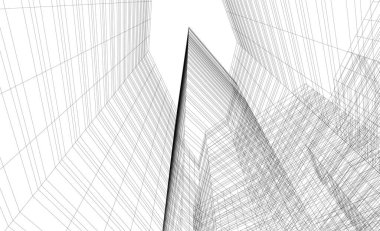 soyut mimari duvar kağıdı, dijital arkaplan