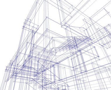 soyut mimari duvar kağıdı, dijital arkaplan