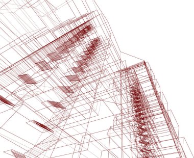 soyut mimari duvar kağıdı, dijital arkaplan