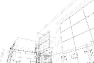 soyut mimari duvar kağıdı, dijital arkaplan