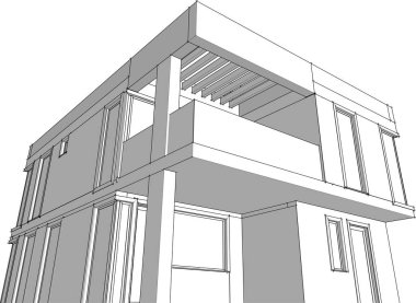 soyut mimari duvar kağıdı, dijital arkaplan