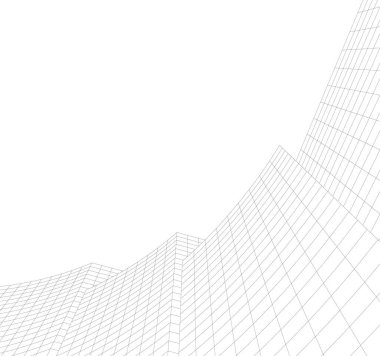 soyut mimari duvar kağıdı, dijital arkaplan