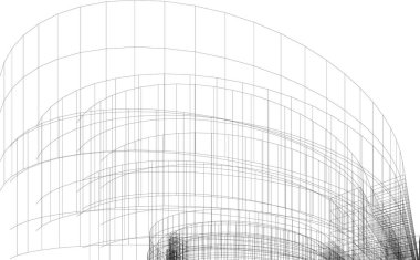 soyut mimari duvar kağıdı, dijital arkaplan