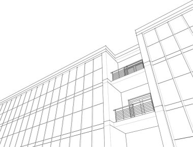 soyut mimari duvar kağıdı, dijital arkaplan