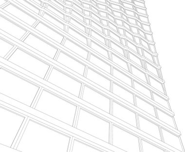 soyut mimari duvar kağıdı, dijital arkaplan