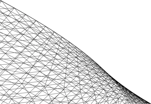 Abstrakt Arkitektoniska Tapeter Digital Bakgrund — Stock vektor