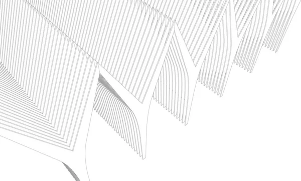 Konsep Abstrak Wallpaper Arsitektur Latar Belakang Digital - Stok Vektor
