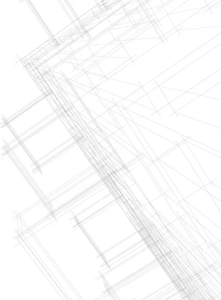 Fondo Pantalla Arquitectónica Abstracta Fondo Digital — Vector de stock