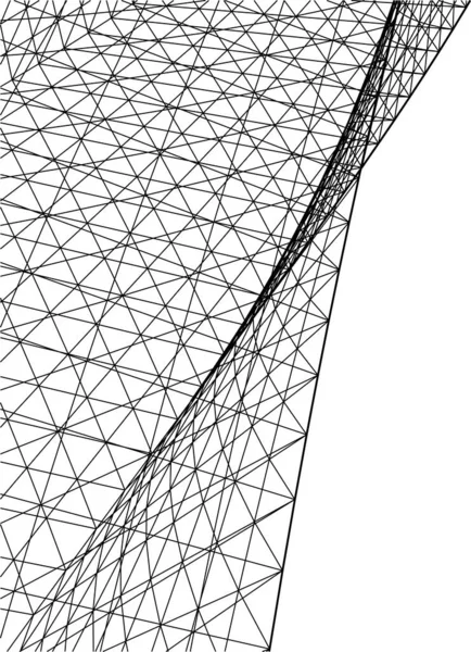 建筑墙纸摘要 数码背景 — 图库矢量图片