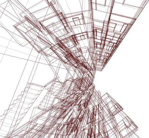 soyut mimari duvar kağıdı, dijital arkaplan