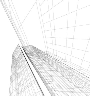 soyut mimari duvar kağıdı, dijital arkaplan