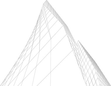 soyut mimari duvar kağıdı, dijital arkaplan