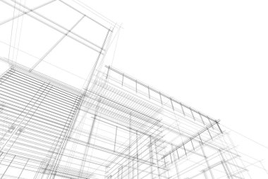 soyut mimari duvar kağıdı, dijital arkaplan