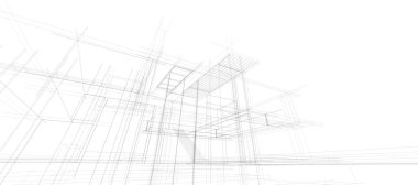 soyut mimari duvar kağıdı, dijital arkaplan