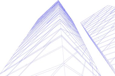 soyut mimari duvar kağıdı, dijital arkaplan