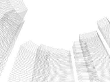 soyut mimari duvar kağıdı, dijital arkaplan