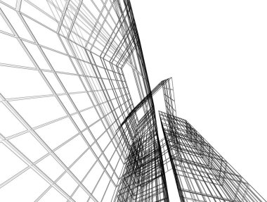 soyut mimari duvar kağıdı, dijital arkaplan