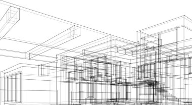 soyut mimari duvar kağıdı, dijital arkaplan