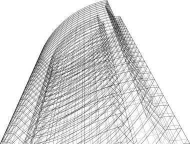 soyut mimari duvar kağıdı, dijital arkaplan