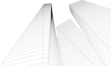 soyut mimari duvar kağıdı, dijital arkaplan