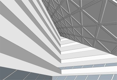 soyut mimari duvar kağıdı, dijital arkaplan