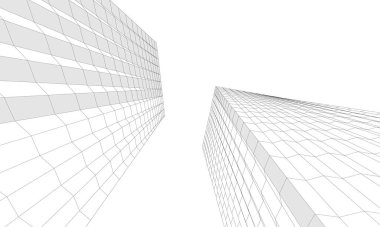 soyut mimari duvar kağıdı, dijital arkaplan