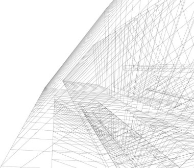 soyut mimari duvar kağıdı, dijital arkaplan