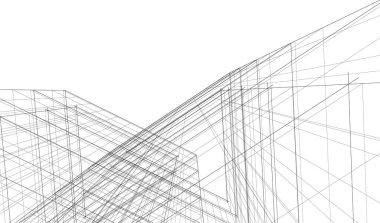 soyut mimari duvar kağıdı, dijital arkaplan