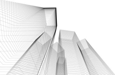 soyut mimari duvar kağıdı, dijital arkaplan