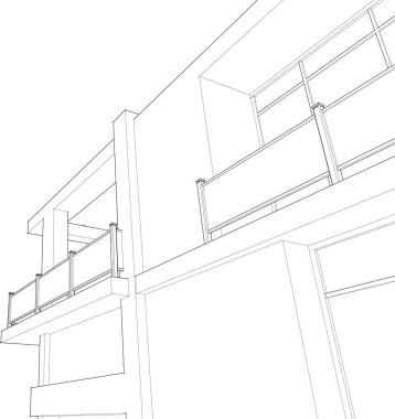 soyut mimari duvar kağıdı, dijital arkaplan