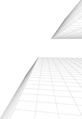 soyut mimari duvar kağıdı, dijital arkaplan