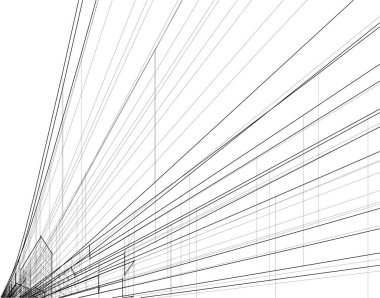 soyut mimari duvar kağıdı, dijital arkaplan