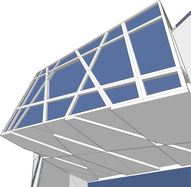 soyut mimari duvar kağıdı, dijital arkaplan