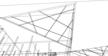 soyut mimari duvar kağıdı, dijital arkaplan