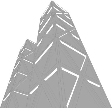 soyut mimari duvar kağıdı, dijital arkaplan