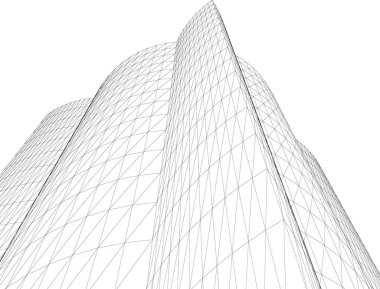 soyut mimari duvar kağıdı, dijital arkaplan