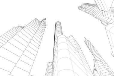 soyut mimari duvar kağıdı, dijital arkaplan