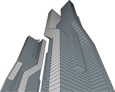 soyut mimari duvar kağıdı, dijital arkaplan