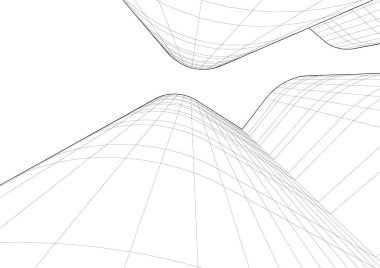 soyut mimari duvar kağıdı, dijital arkaplan